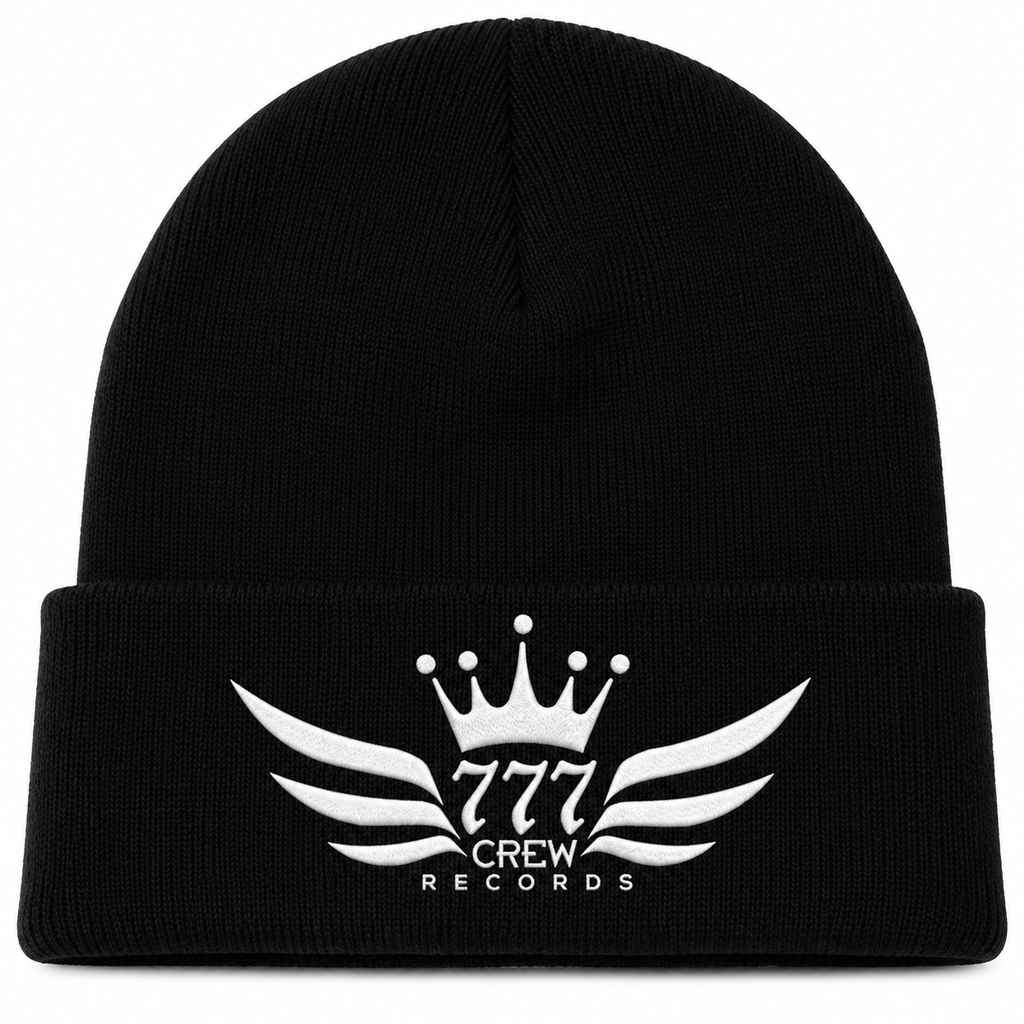 777crew embroidery beanie