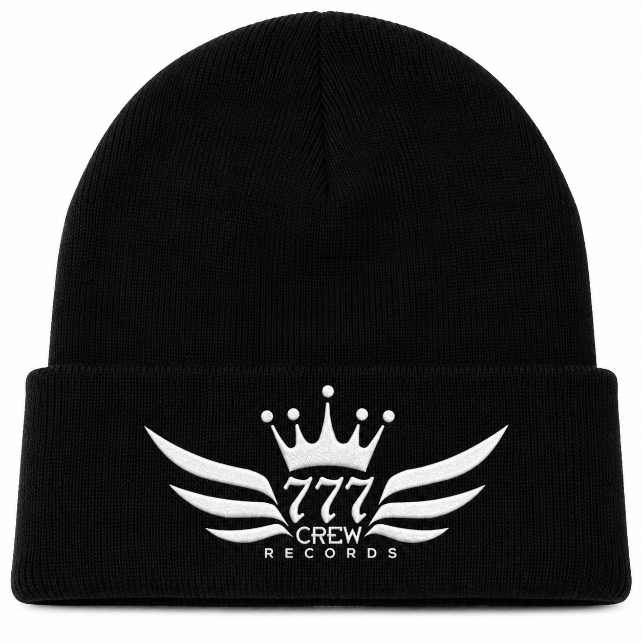 777crew embroidery beanie