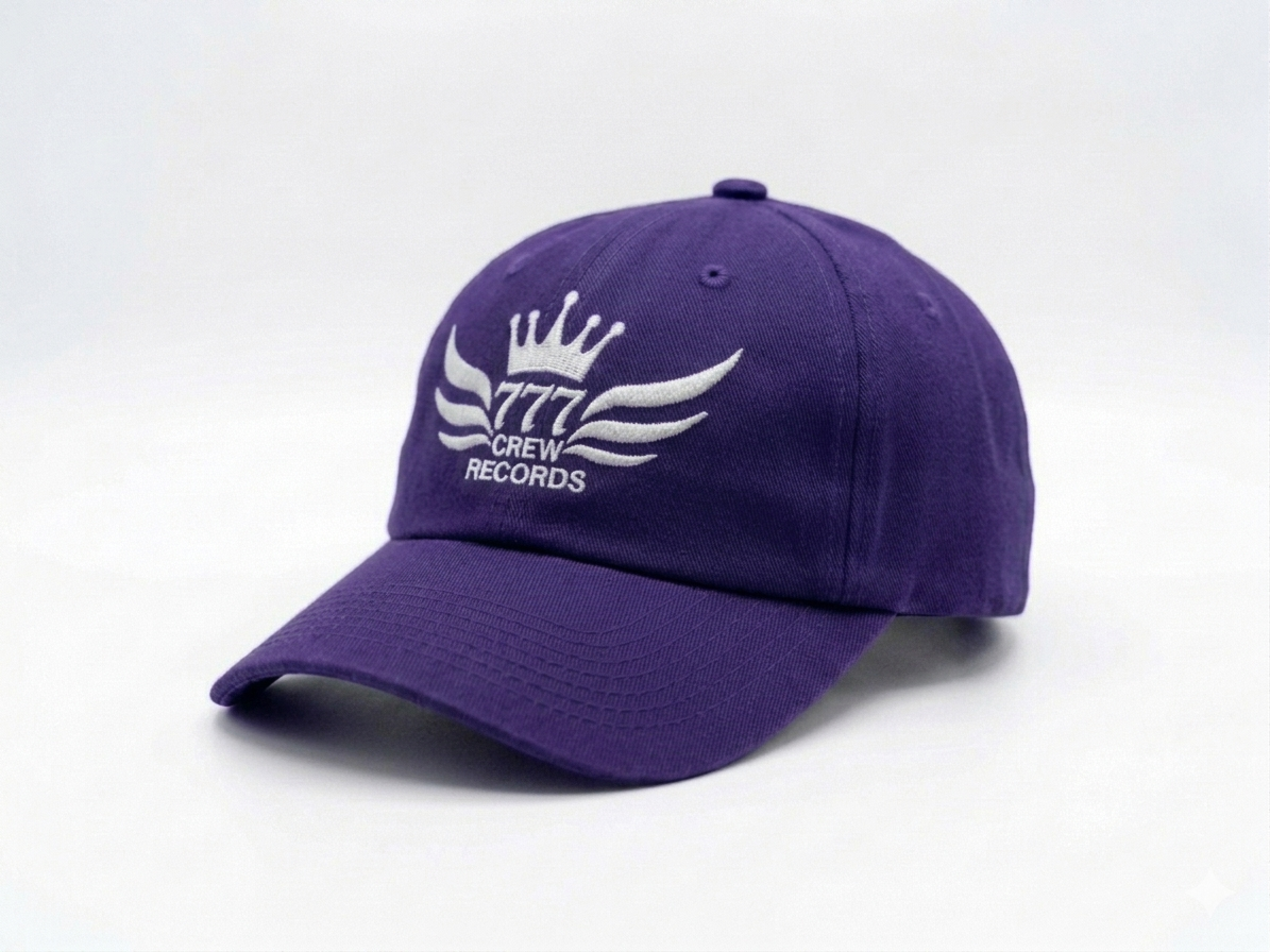 777crew baseball hats aka dad hats