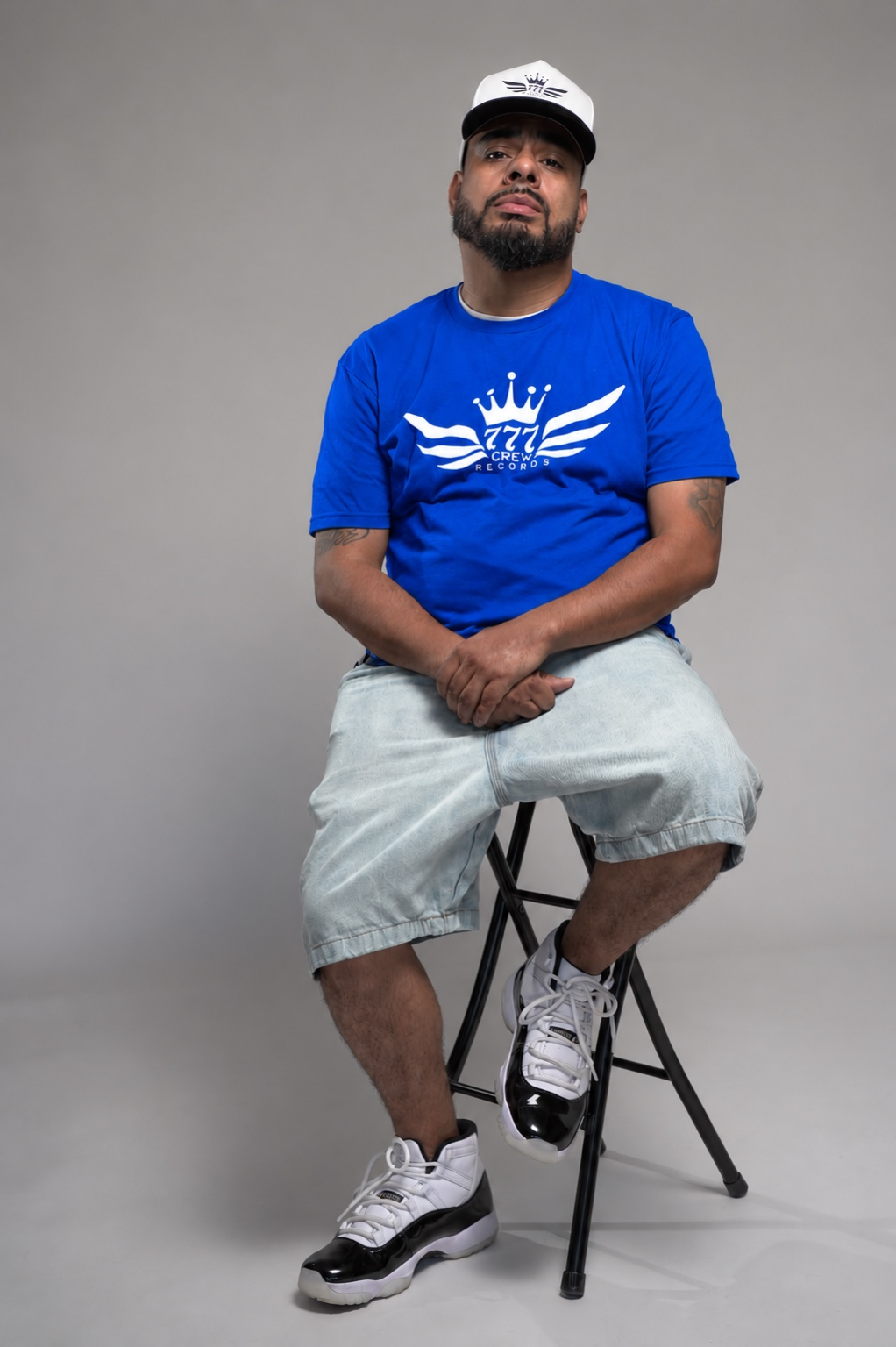 custom 777crew records t shirt