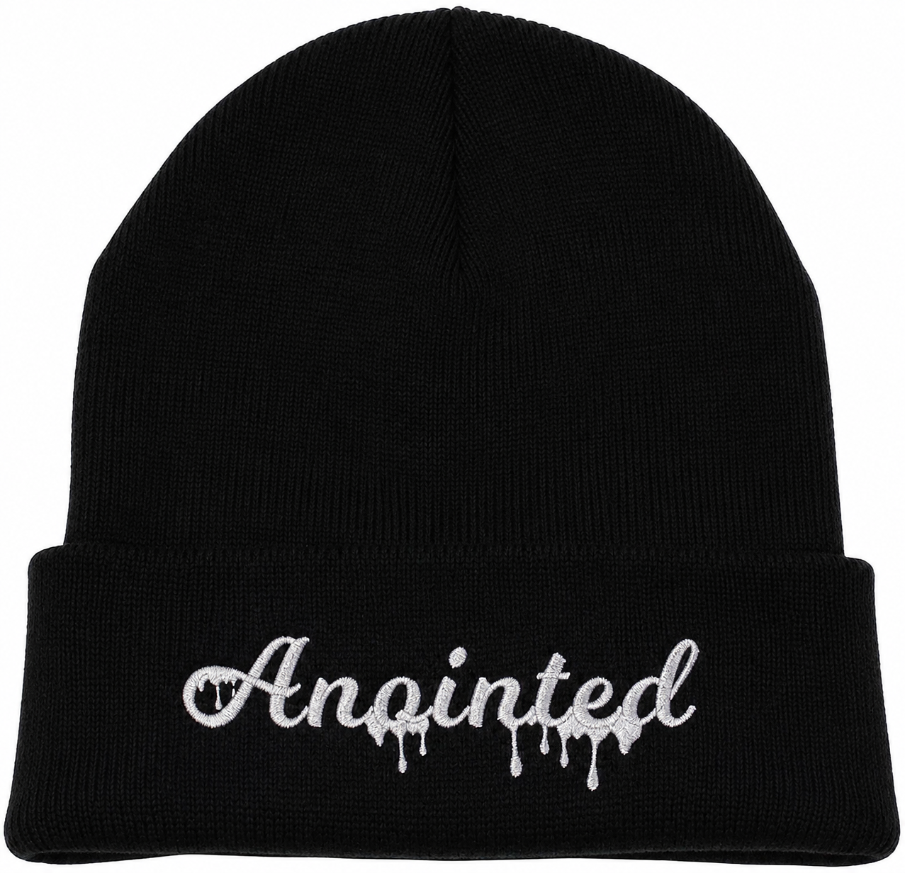 anointed embroidery beanies