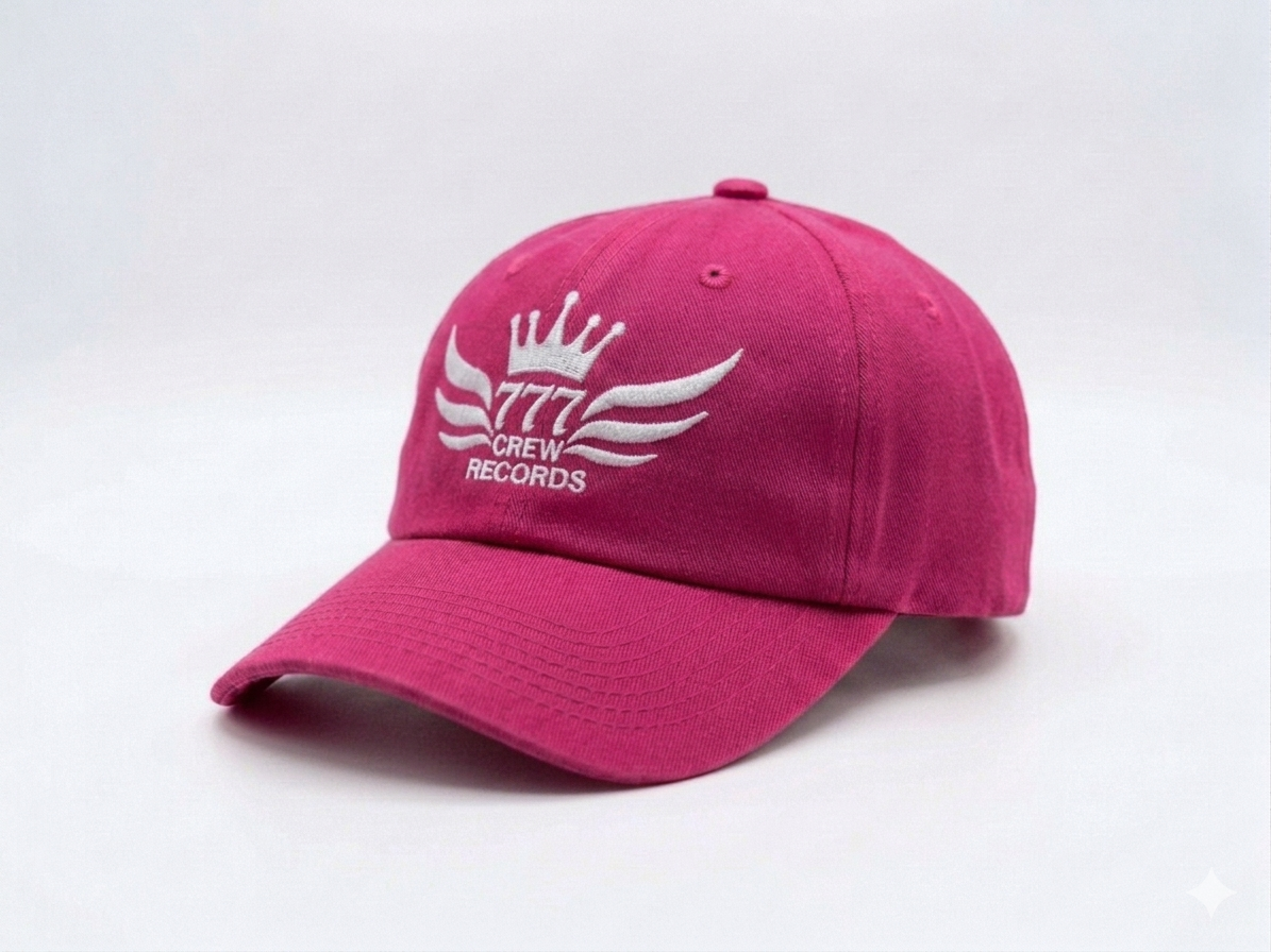 777crew baseball hats aka dad hats
