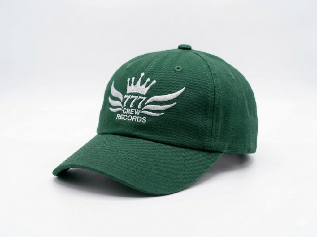 777crew baseball hats aka dad hats