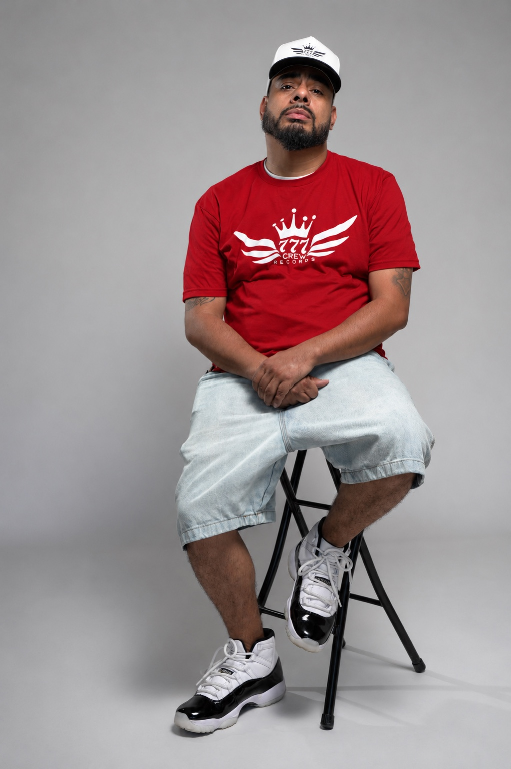 custom 777crew records t shirt