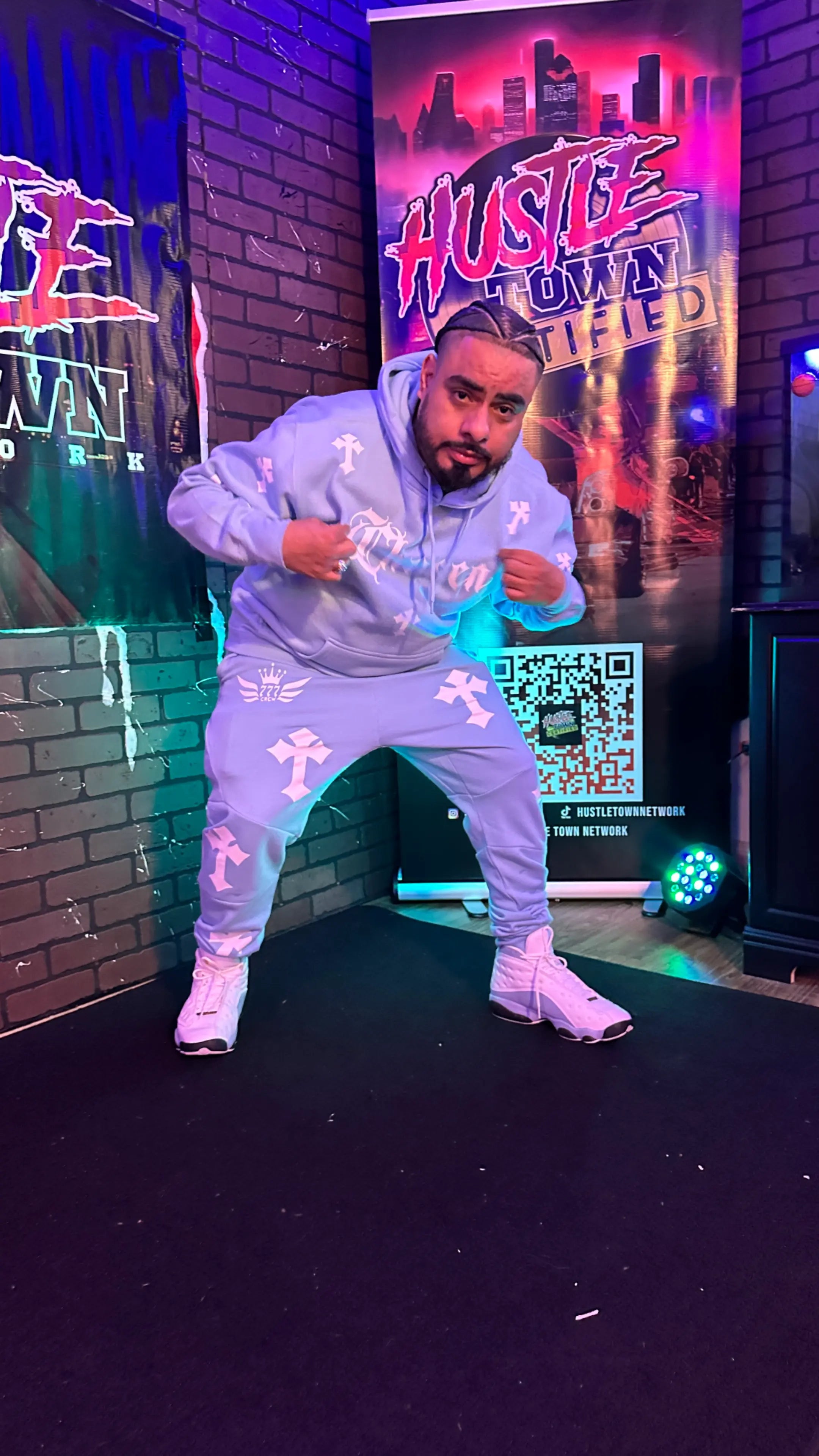 Royalty and cross hoodie unit fit
