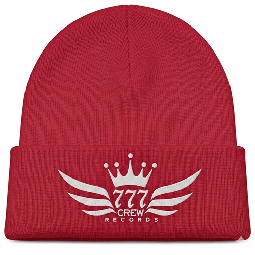 777crew embroidery beanie