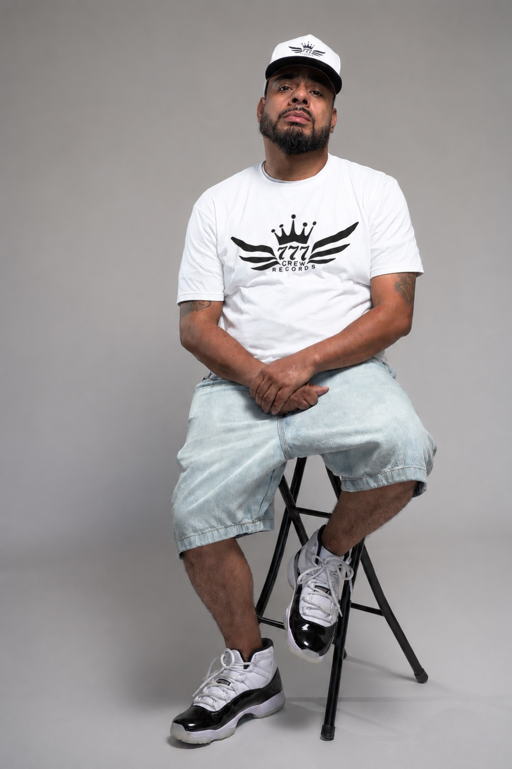 custom 777crew records t shirt