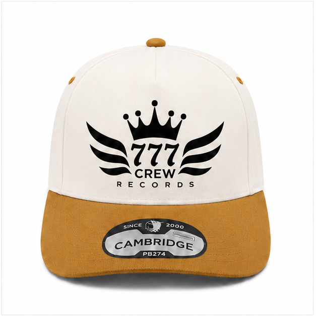 customized 777crew records logo hat